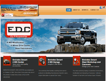 Tablet Screenshot of emiratesdesert.com